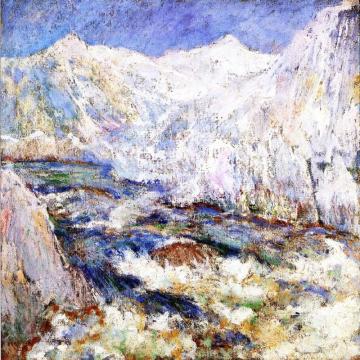 The Rapids, Yellowstone Artwork by John Twachtman