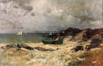 A Gray Day by the Sea Artwork by George Henry Smillie