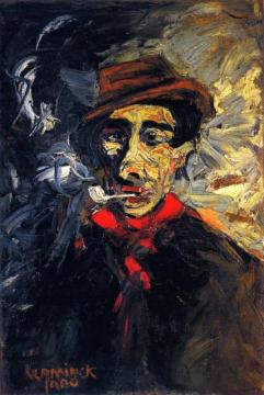 Man With A Pipe Artwork by Maurice De Vlaminck