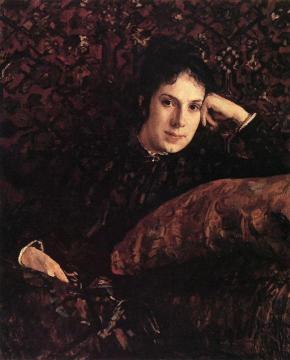 Portrait of Yekaterina Chokolova Artwork by Valentin Serov