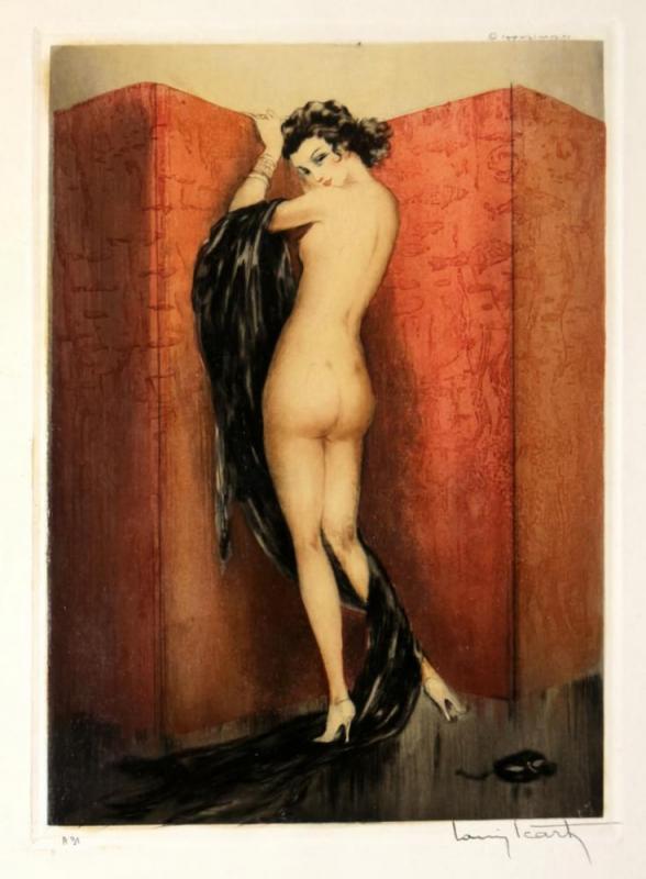 Unmasked Artwork by Louis Icart