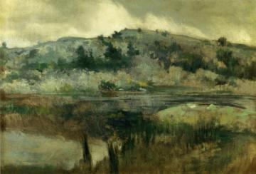 Paradise Rocks, Newport Artwork by John Twachtman