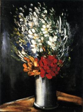 Vase Of Flowers Artwork by Maurice De Vlaminck