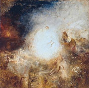 Undine Giving The Ring To Massaniello, Fisherman Of Naples Artwork by Joseph Mallord William Turner