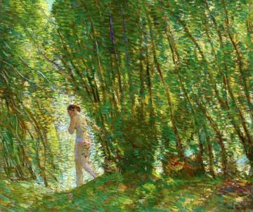 At Sunset Artwork by Frederick Childe Hassam