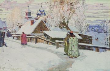 The Past Artwork by Ivan Goryushkin-Sorokopudov