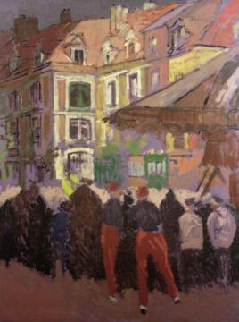 The Fair, Dieppe, France Artwork by Walter Richard Sickert
