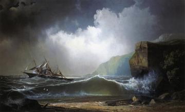 After A Storm On The Lee Shore Artwork by John Mix Stanley