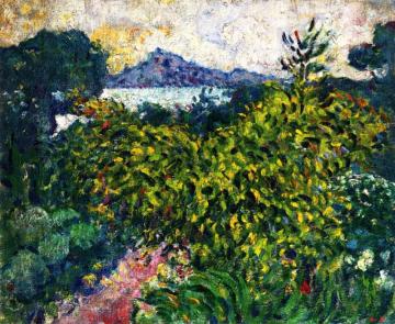 Trail In A Landscape Artwork by Louis Valtat