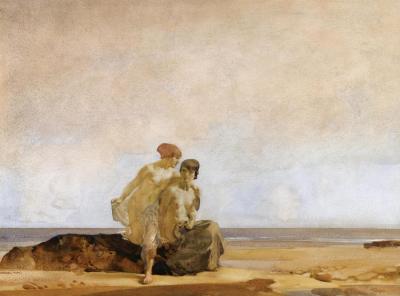 By The Infinite Sea Artwork by Sir William Russell Flint