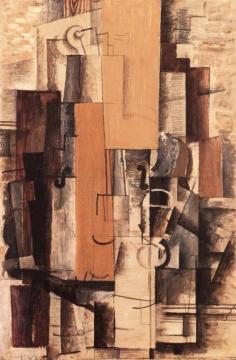 Violin And Glass Artwork by Juan Gris