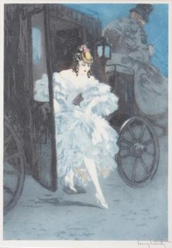 Arrival Artwork by Louis Icart
