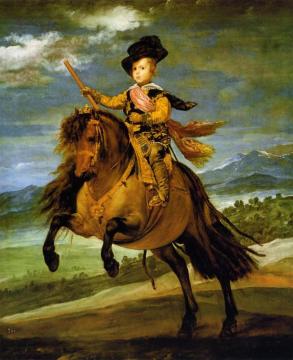 Prince Baltasar Carlos On Horseback Artwork by Diego Velazquez
