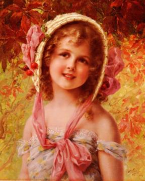 The Cherry Bonnet Artwork by Emile Vernon