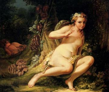The Temptation Of Eve Artwork by Jean-Baptiste Marie Pierre