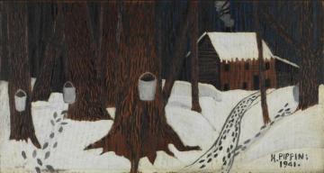 Maple Sugar Season Artwork by Horace Pippin