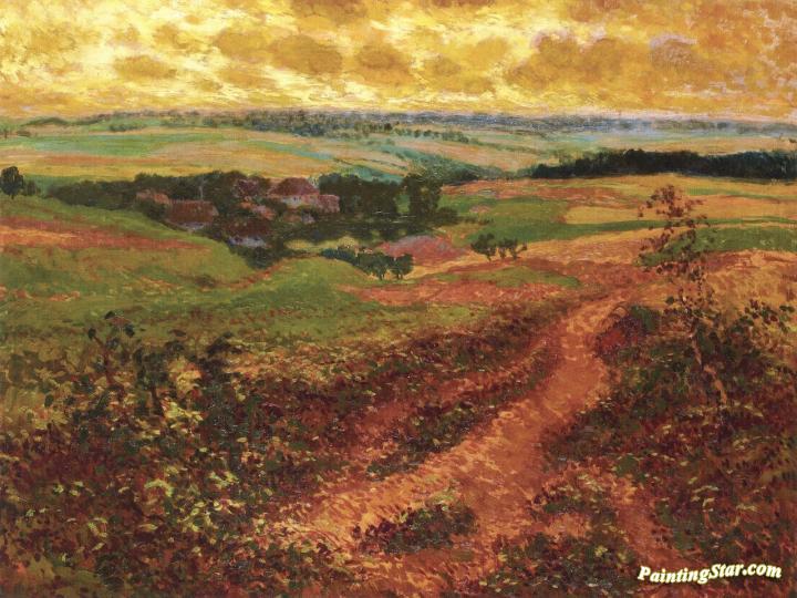 Peasant Resting beside a Path Artwork by Claude-Emil Schuffenecker