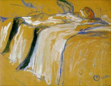 Alone Artwork by Henri de Toulouse-Lautrec