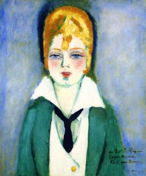 Portrait Of A Blond Woman Artwork by Kees Van Dongen