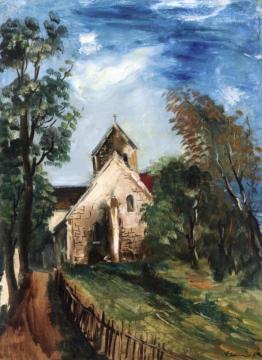 Church Artwork by Maurice De Vlaminck