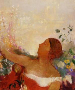 Predistined Child Artwork by Odilon Redon