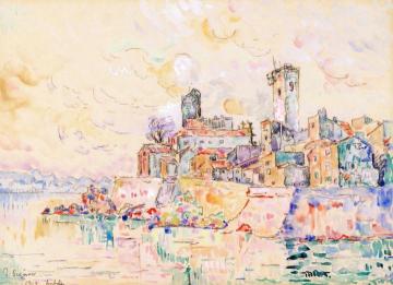 Antibes Artwork by Paul Signac