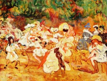 Children's Games Artwork by Louis Valtat