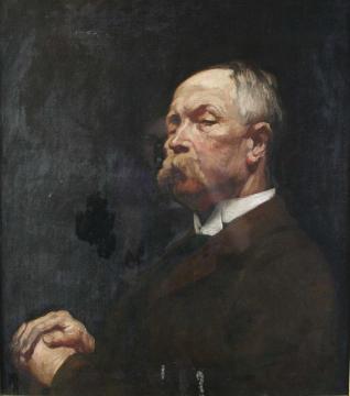 Portrait of Mr. Hayward Artwork by Sir William Orpen