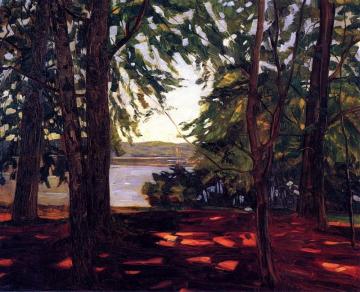 Park Knorr Am Starnberger See Artwork by Wilhelm Trübner