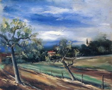 Landscape Artwork by Maurice De Vlaminck