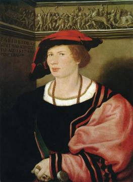 Portrait of Benedikt von Hertenstein Artwork by Hans Holbein the Younger
