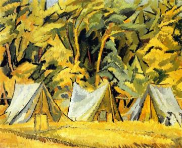 Tents Artwork by Duncan Grant
