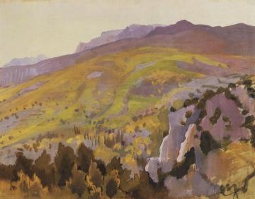 Landscape. Crimea Artwork by Zinaida Serebriakova