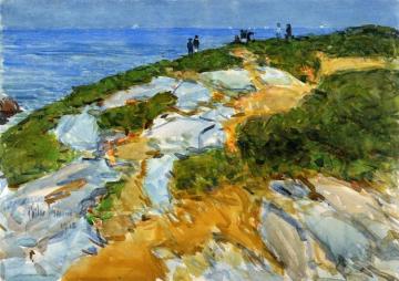 Sunday Morning, Appledore Artwork by Frederick Childe Hassam