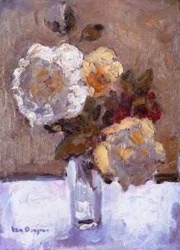 Flowers Artwork by Kees Van Dongen