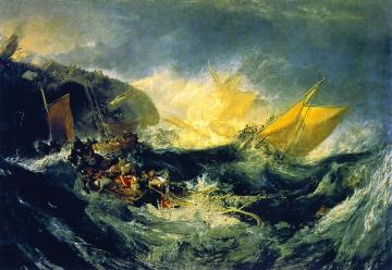 The Wreck of a Transport Ship Artwork by Joseph Mallord William Turner
