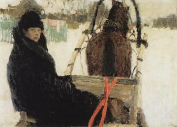 Coachman Artwork by Igor Grabar