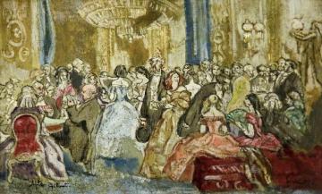 Glencora Artwork by Walter Richard Sickert