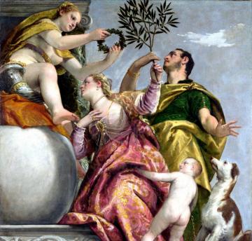 Allegory Of Love Iv, The Happy Union Artwork by Paolo Veronese