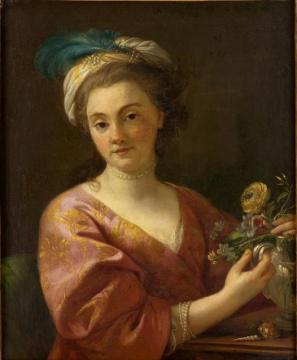 Portrait Of Madame Vien Artwork by Joseph Marie Vien