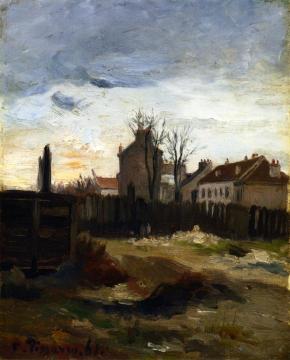 La Butte - Montmartre Artwork by Camille Pissarro