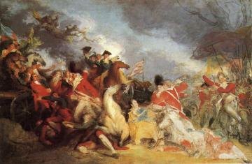 The Death Of General Mercer At The Battle Of Princeton (unfinished Version) Artwork by John Trumbull