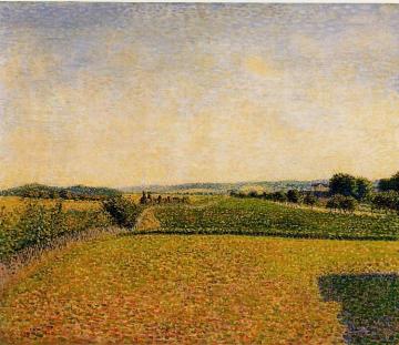 Railroad to Dieppe Artwork by Camille Pissarro