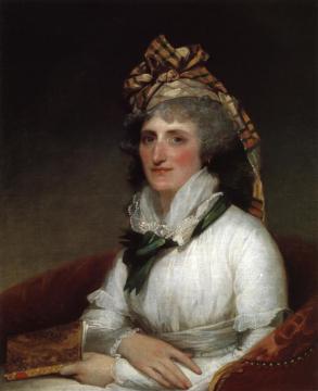 Mary Willing Clymer Artwork by Gilbert Stuart