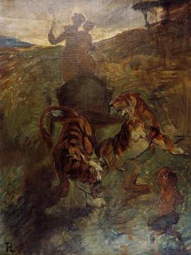 Allegory: Springtime Of Life Artwork by Henri de Toulouse-Lautrec