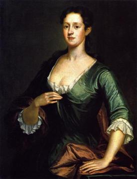 Mrs. John Ervin (Abigail Phillipsa) Artwork by John Smibert