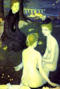Trinity Evening Artwork by Maurice Denis