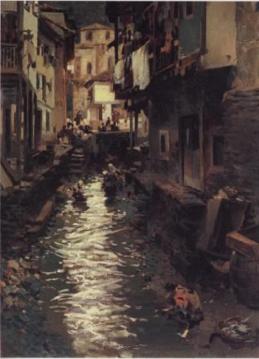 Canal Artwork by Enrique Martinez Cubells
