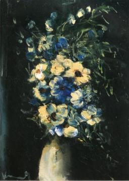 Flowers Artwork by Maurice De Vlaminck
