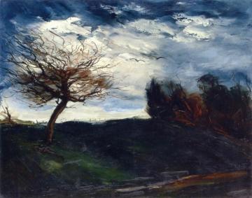 Landscape With Tree Artwork by Maurice De Vlaminck
